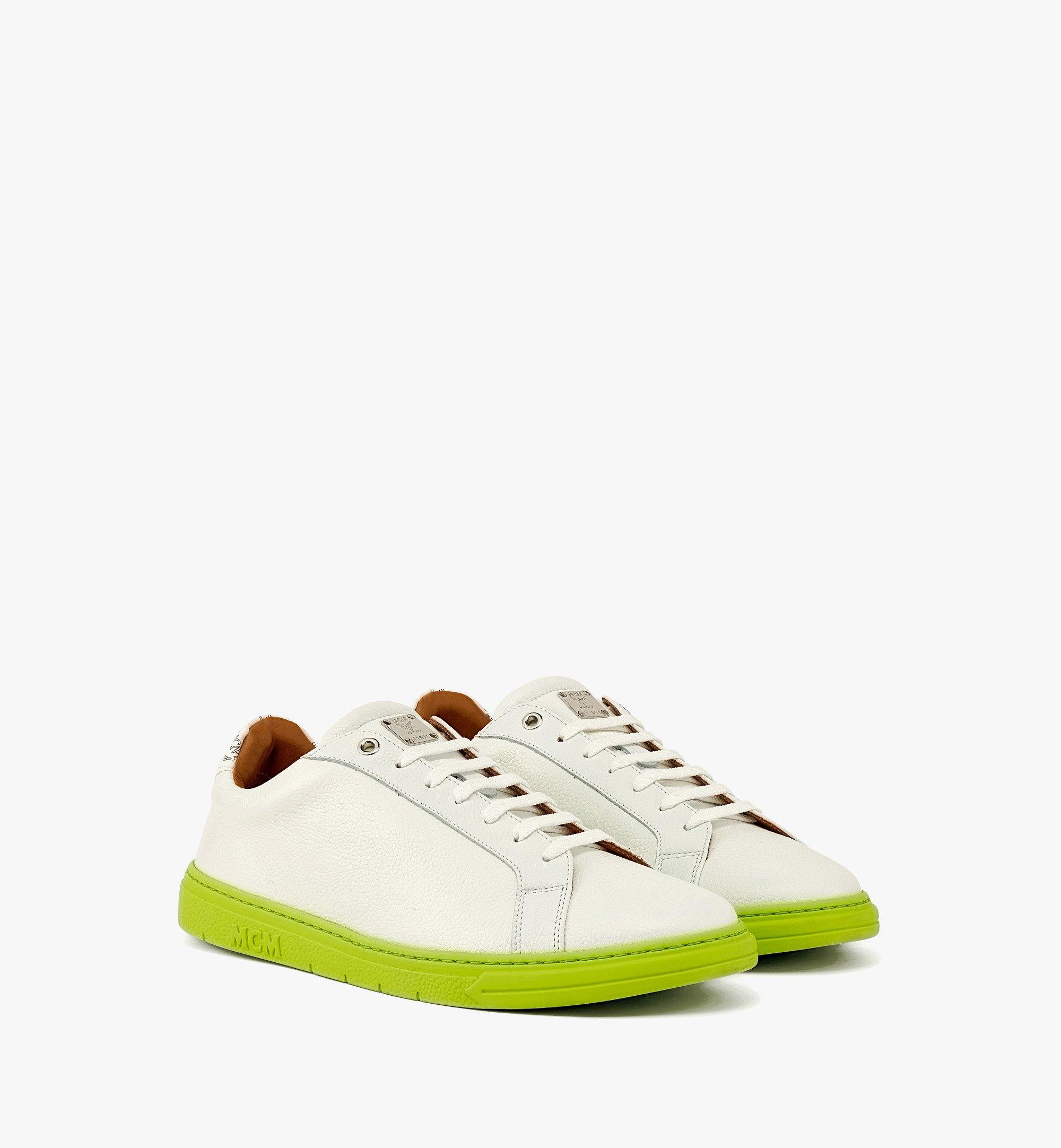 Baskets basses Terrain en cuir de veau 1
